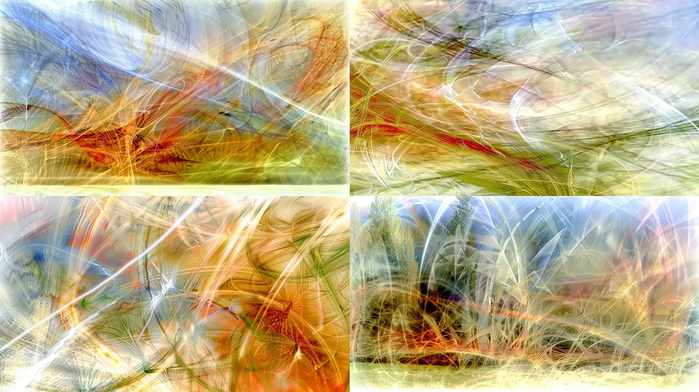 Ethereal Luminescence: A Synthesis of Organic Forms and Pastel Hues - Midjourney sref style