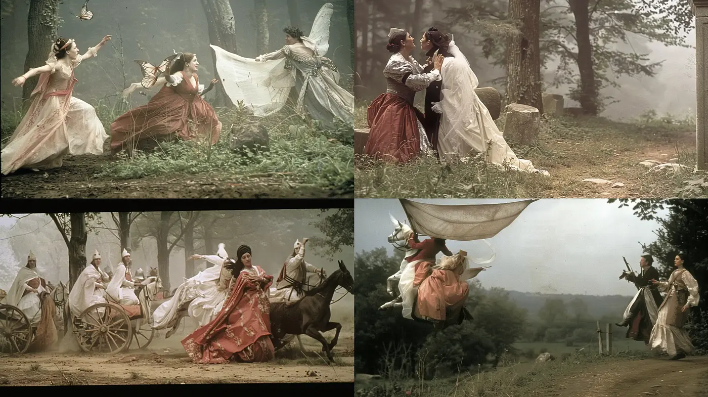 Ethereal Romanticism with Pastel Tones and Soft Lighting - Midjourney sref style