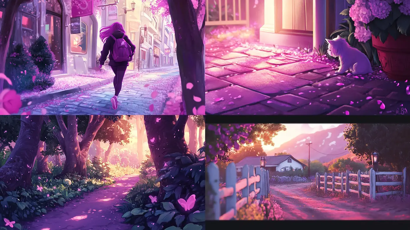 Ethereal Twilight Hues in a Dreamlike Serenity - Midjourney sref style