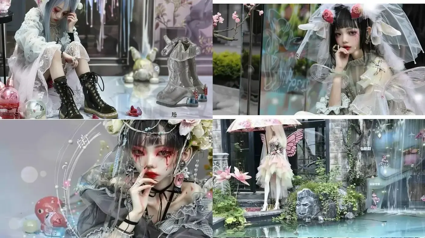 Dreamy and Ethereal Aesthetic with Modern Fantastical Elements - Midjourney sref style