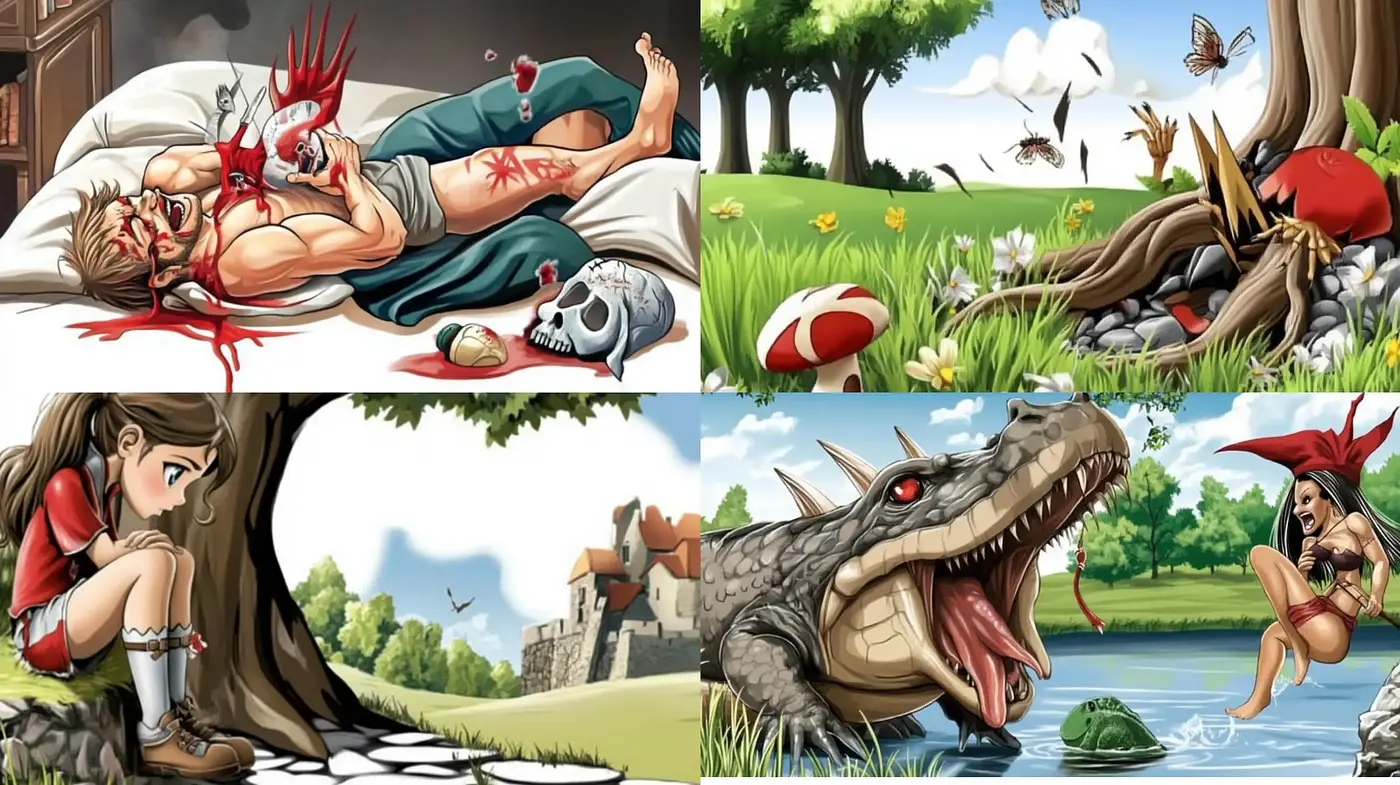 Vibrant Storybook Realism with a Twist of Fantasy - Midjourney sref style