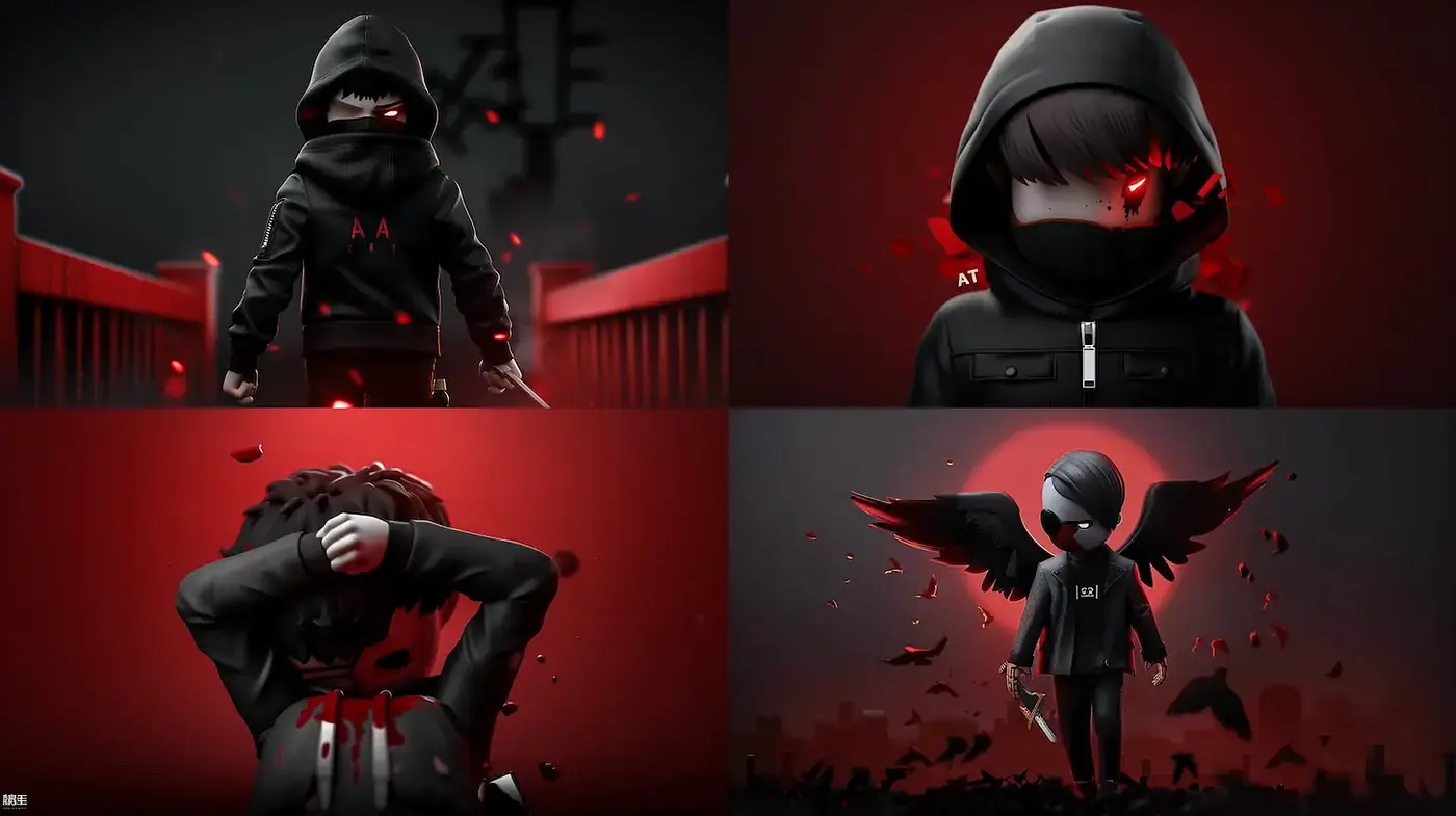 Dark and Intense Urban Aesthetic with Dynamic Textures - Midjourney sref style