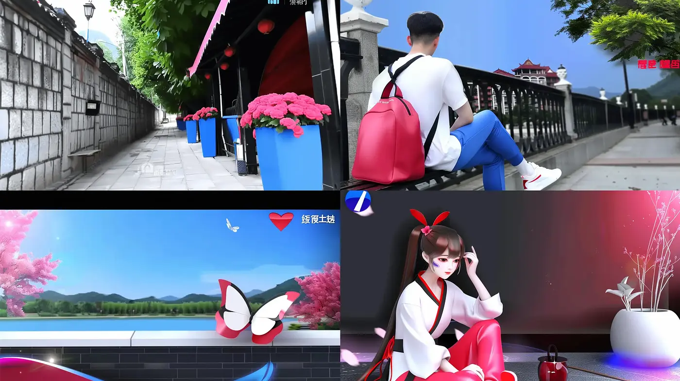 Contemporary Anime Influence with a Vivid and Saturated Palette - Midjourney sref style