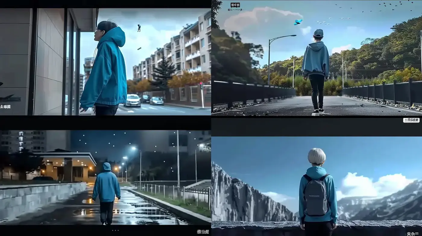 Cinematic Urban Atmosphere with a Dreamlike Quality - Midjourney sref style