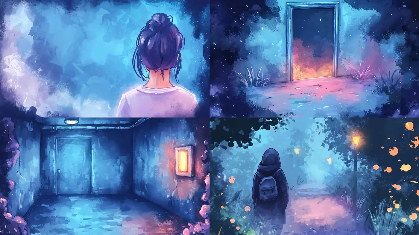 Ethereal Twilight: Dreamlike Imagery with a Surreal, Painterly Aesthetic - Midjourney sref style