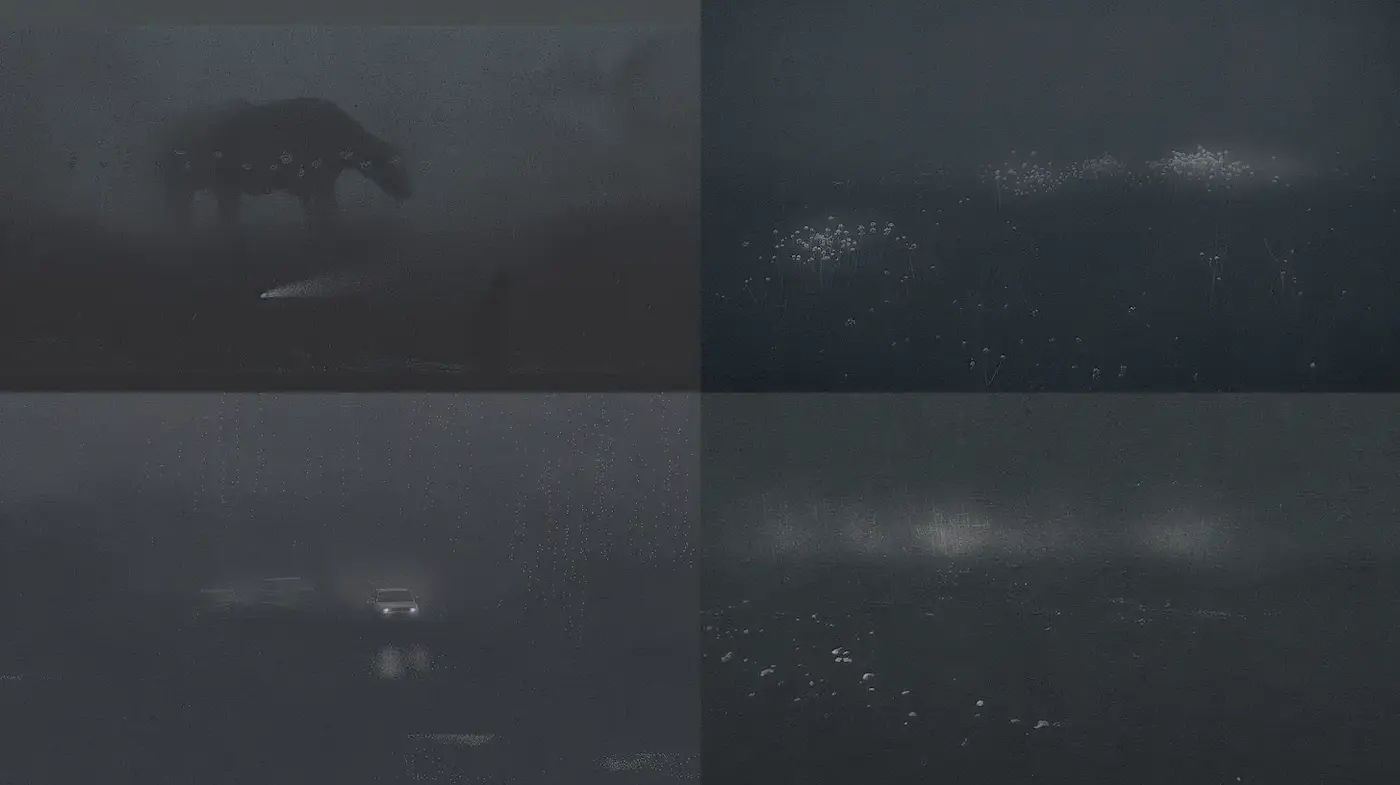 Mysterious and Ethereal Atmospheric Landscapes - Midjourney sref style