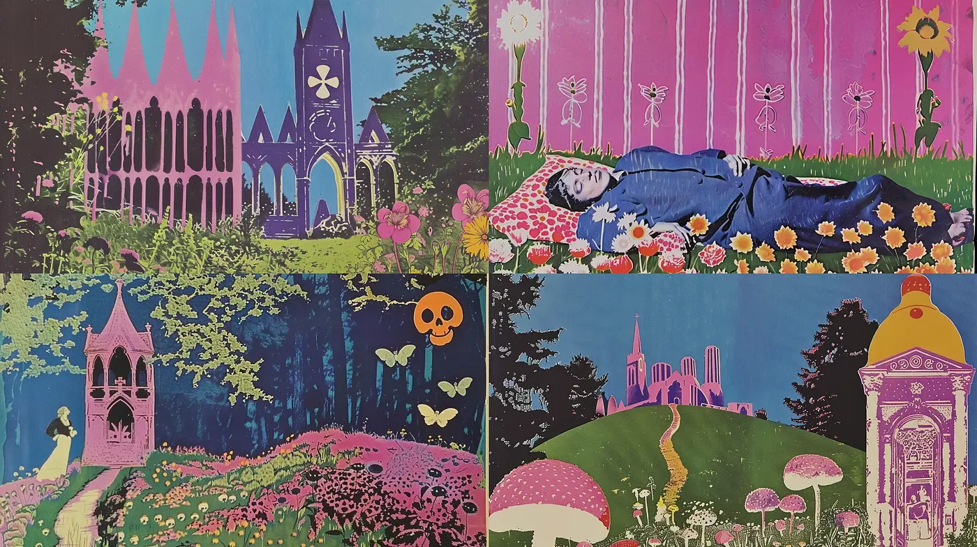 Whimsical Fantasia in Chromatic Splendor - Midjourney sref style