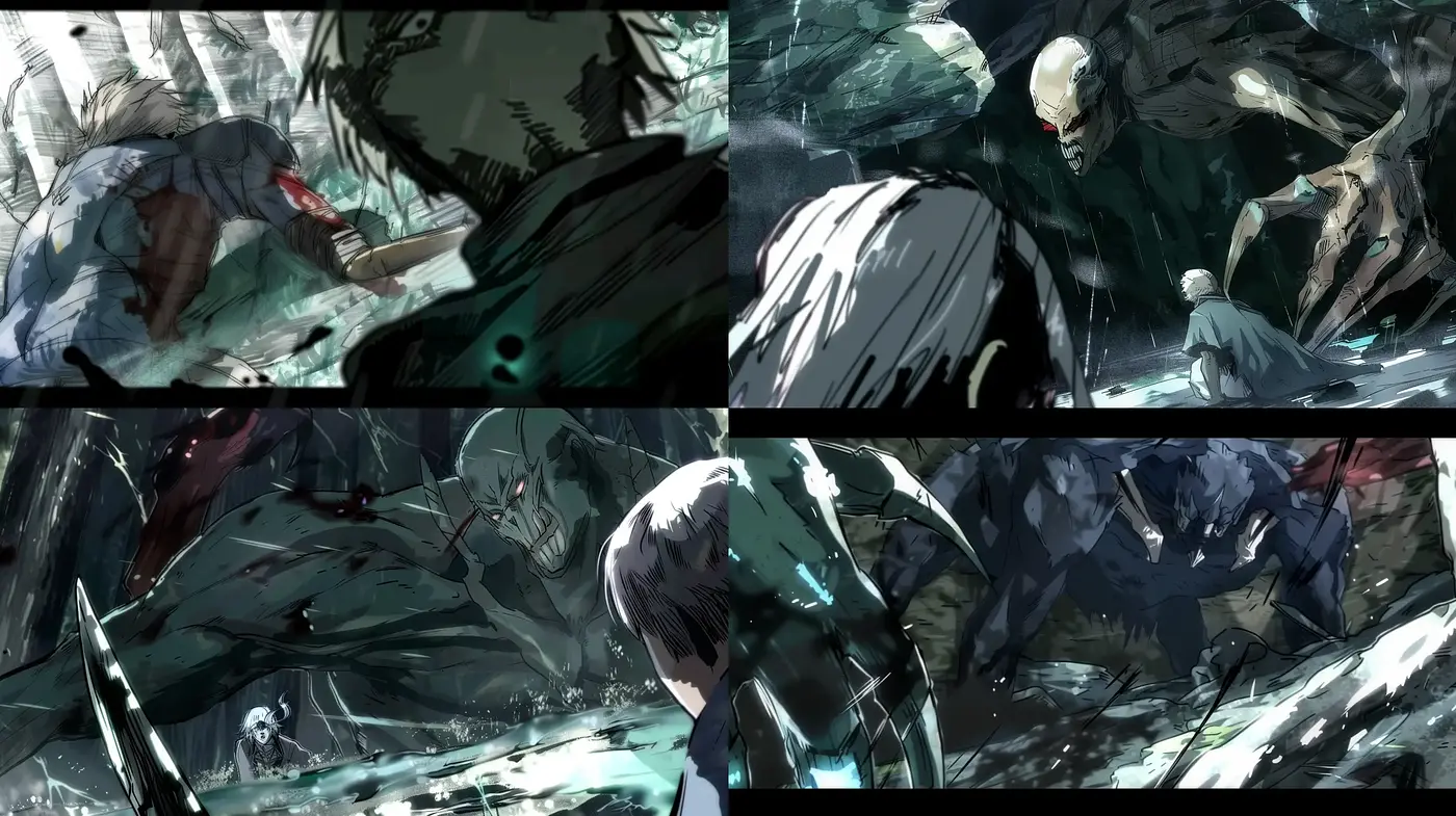 Dynamic Brushwork and Tenebrism in Neo-Gothic Anime Illustrations - Midjourney sref style