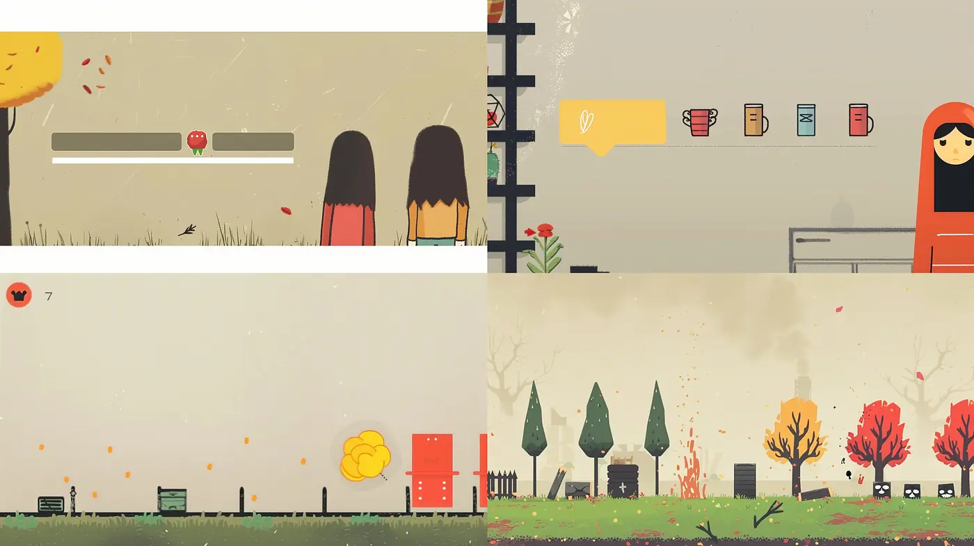 Consistent Hues of Melancholy: A Nostalgic Digital Render Across Scenes - Midjourney sref style