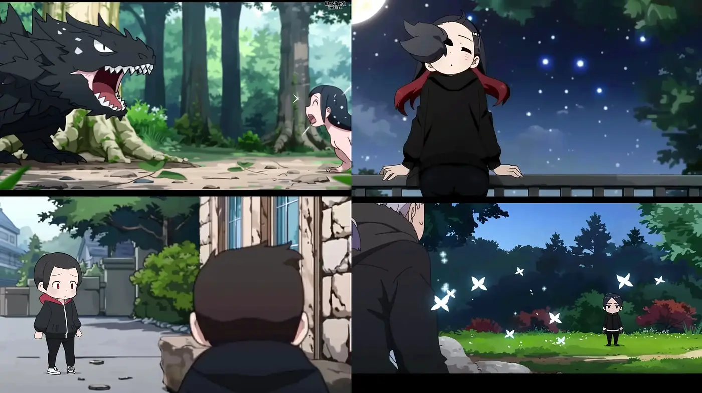Anime-Inspired Expressive Storyboard Technique - Midjourney sref style