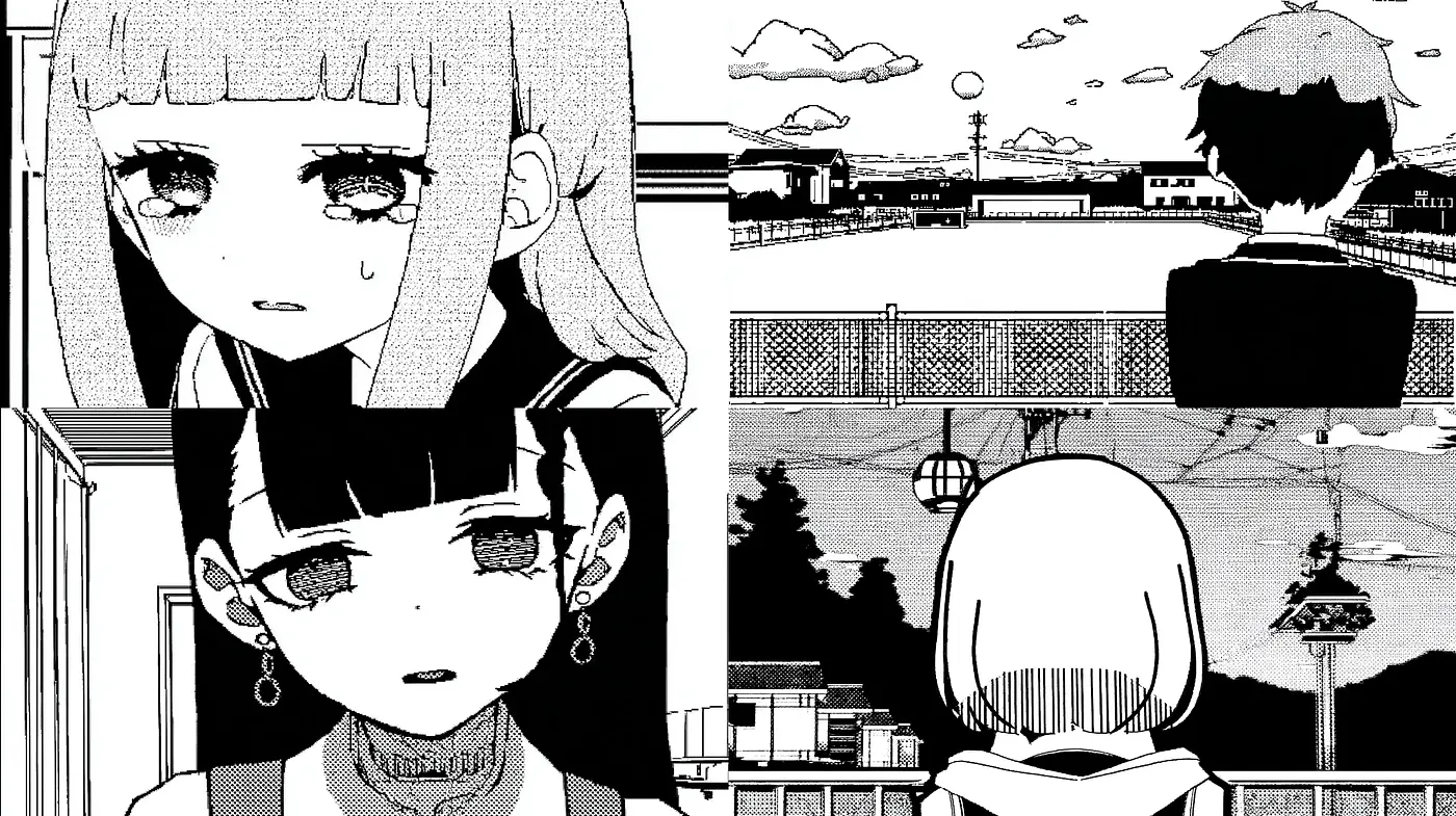 Monochrome Melancholy with an Anime Influence - Midjourney sref style