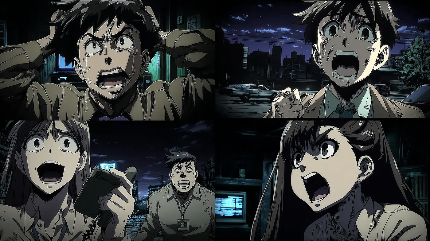 Emotionally Charged Anime Scenes with Gripping Realism - Midjourney sref style