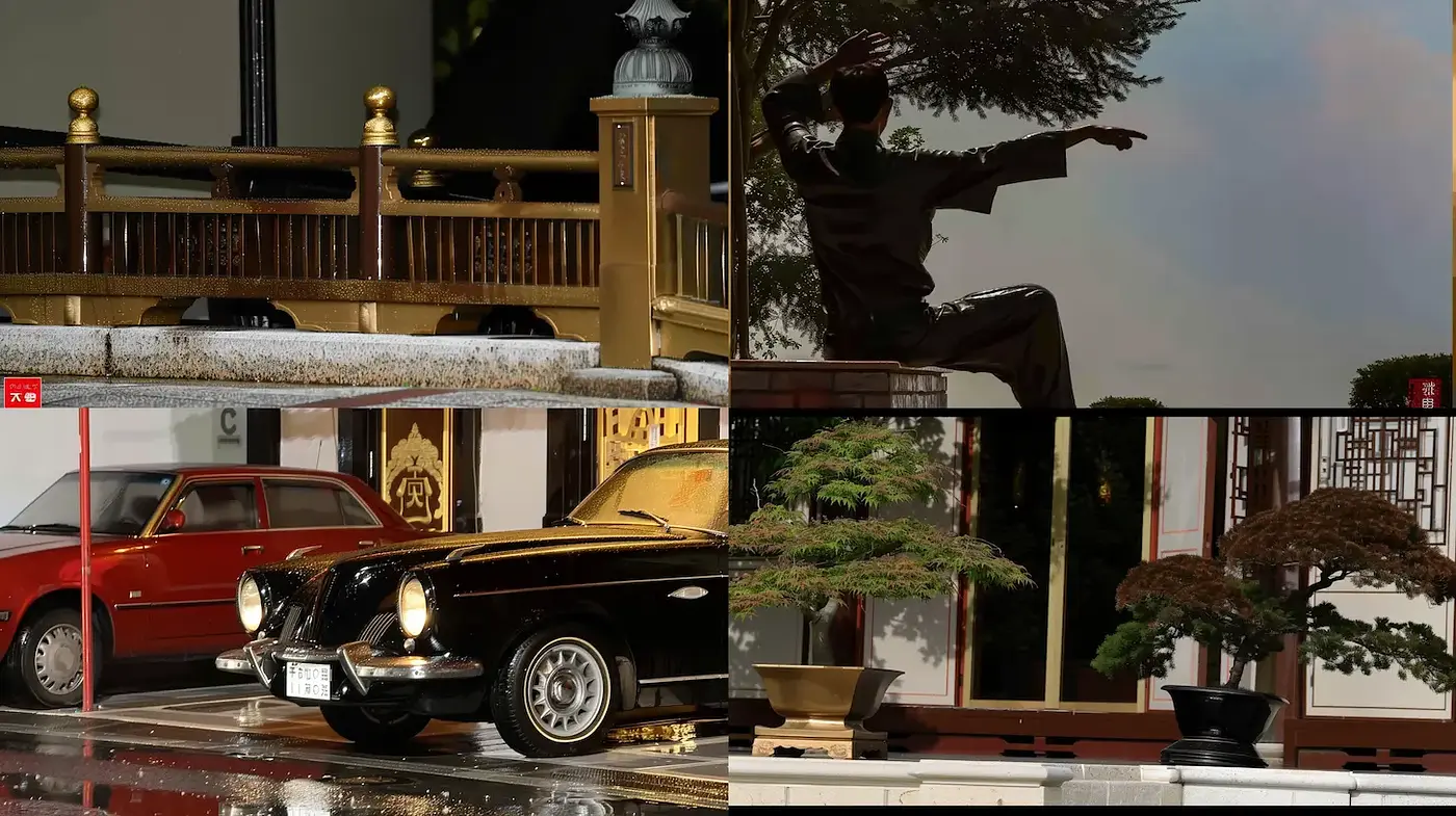 Elegant and reflective with a blend of nature and vintage motifs - Midjourney sref style