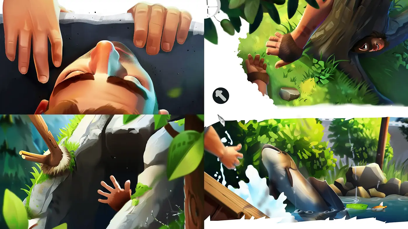 Lush and Vivid Storybook Illustrations with a Contemporary Edge - Midjourney sref style