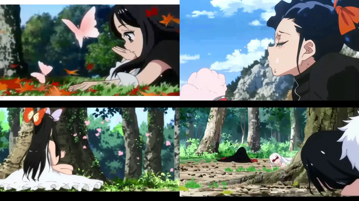 Harmonious Anime-Inspired Natural Vistas with Vibrant Colors - Midjourney sref style