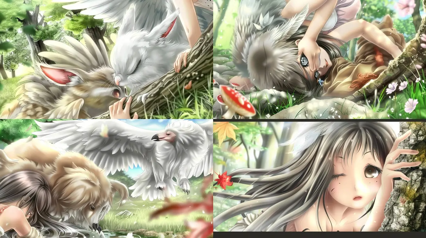 Enchanted Ethereal Artistry: A Harmonious Blend of Pastel Hues and Fantastical Elements - Midjourney sref style