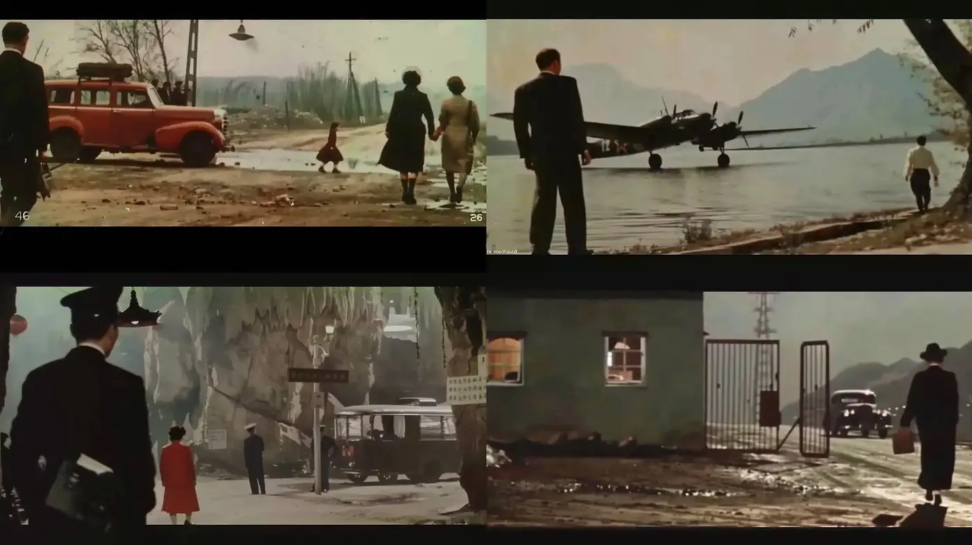 Cinematic Nostalgia with a Painterly Essence - Midjourney sref style