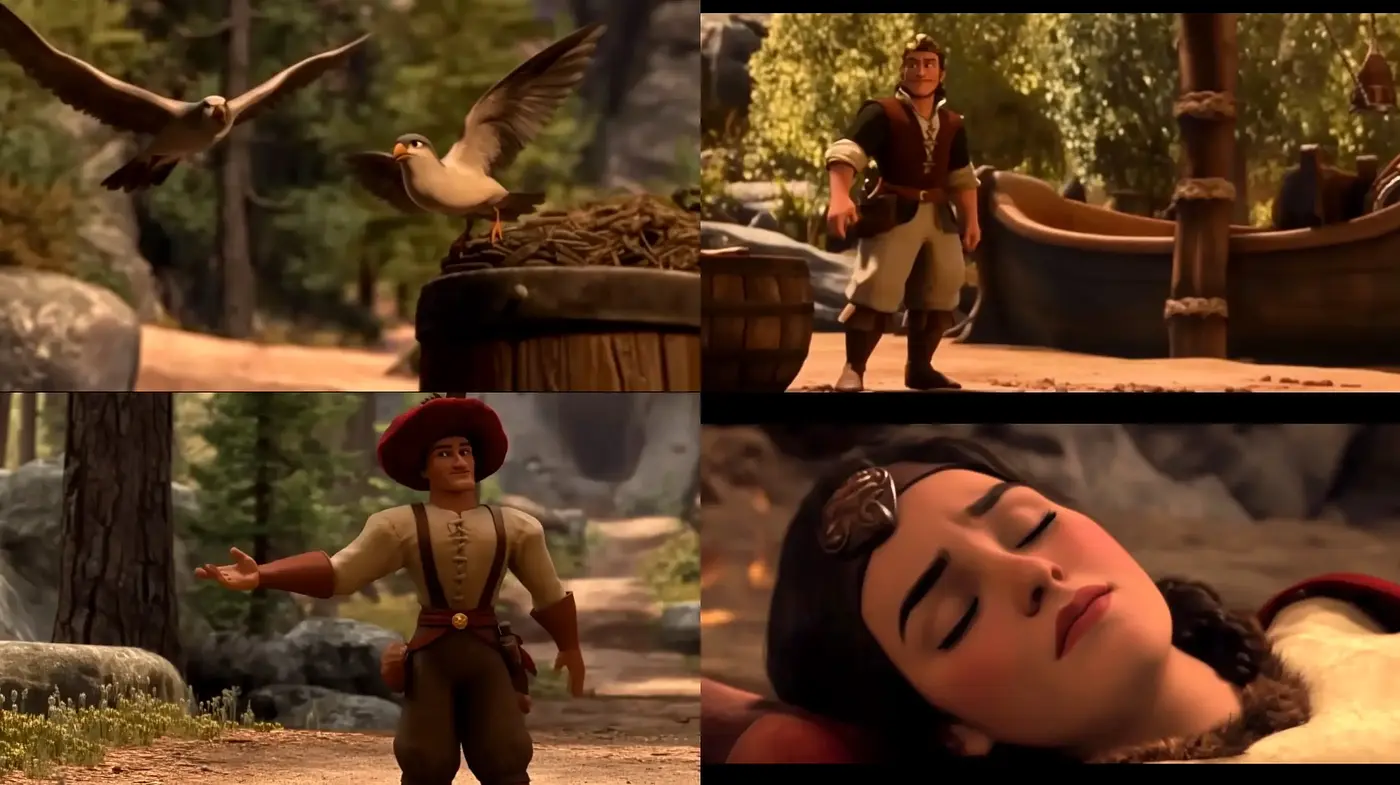 Enchanting Nature-Infused 3D Animation Artistry - Midjourney sref style