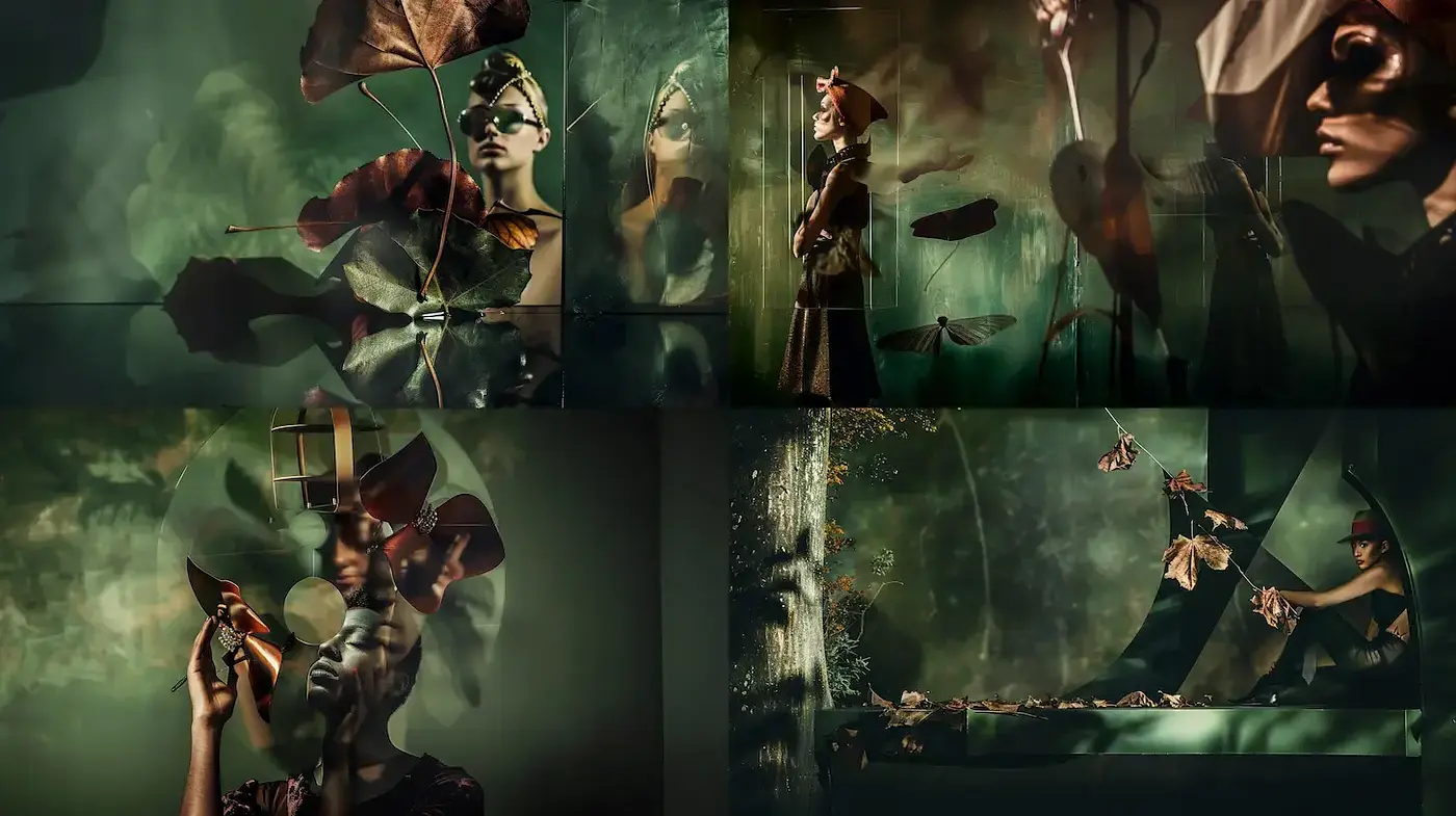 Ethereal Imagery with a Mystical and Surreal Atmosphere - Midjourney sref style