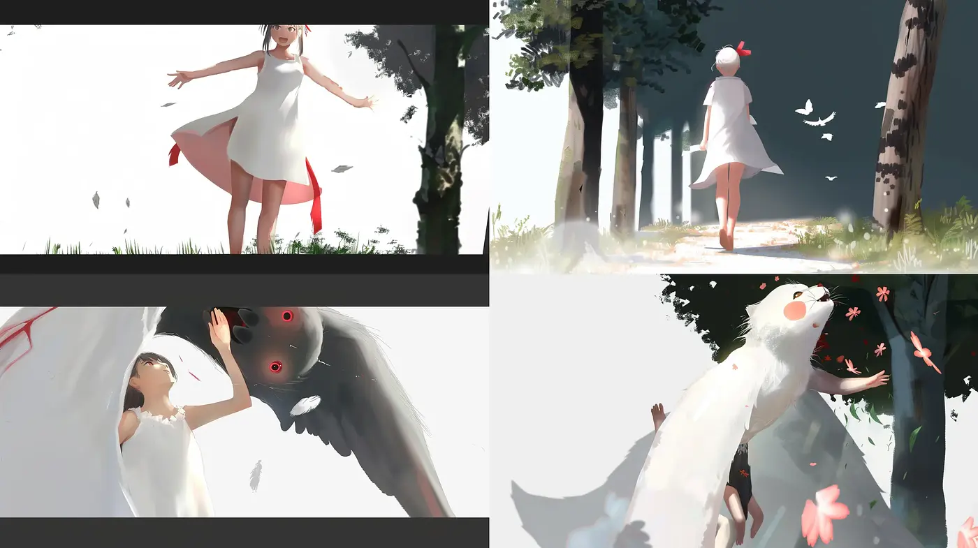 Ethereal Light and Brushwork: A Homage to Contemporary Digital Impressionism - Midjourney sref style
