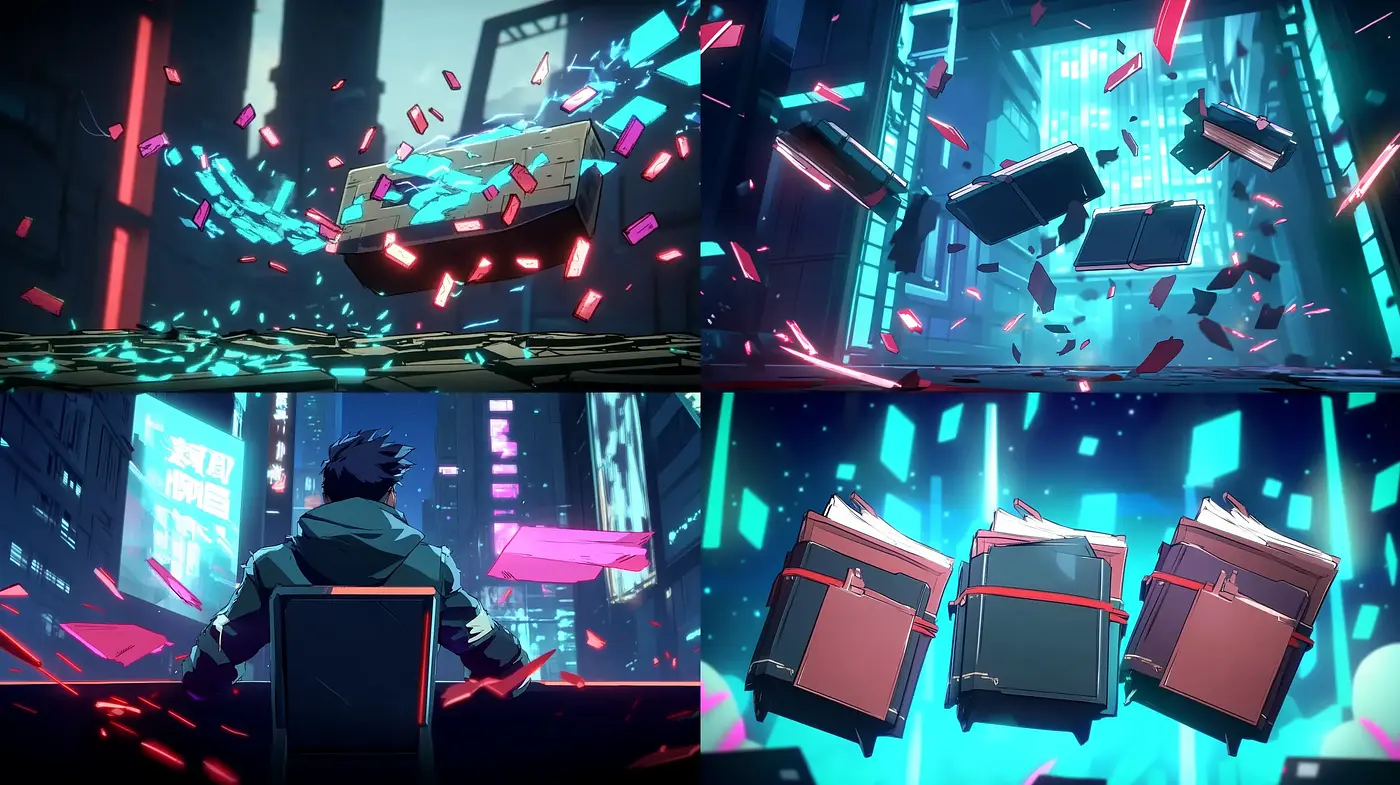 Cyberpunk Dreamscape: A Neon-Splashed Homage to Digital Utopias - Midjourney sref style