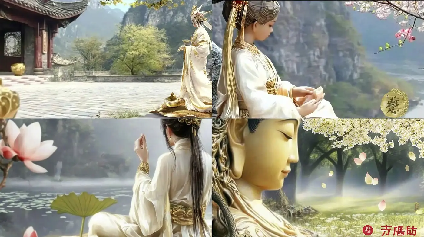 Ethereal Elegance in Pastoral Serenity: A Harmonious Blend of East Asian Aesthetics and Dreamlike Softness - Midjourney sref style