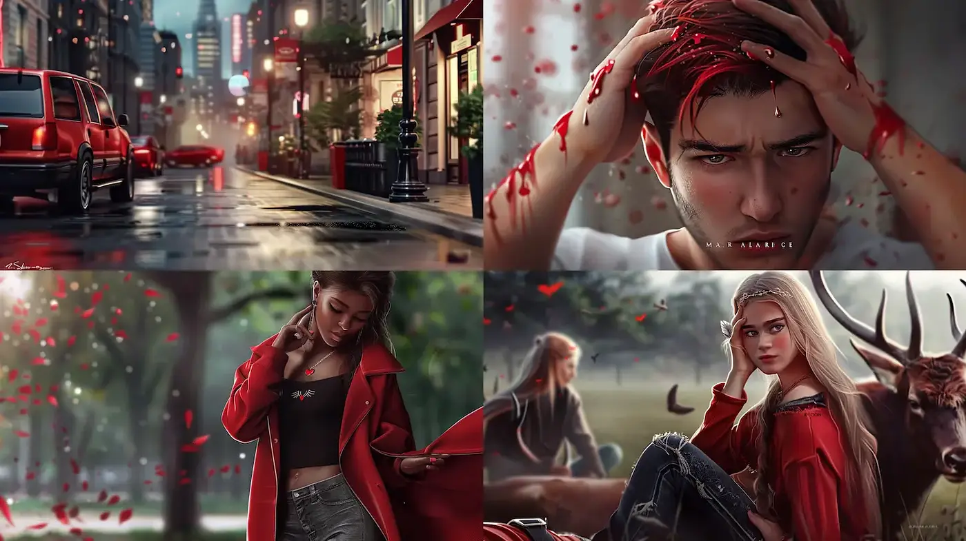 Ethereal and Dramatic Urban Portraits with a Cinematic Touch - Midjourney sref style
