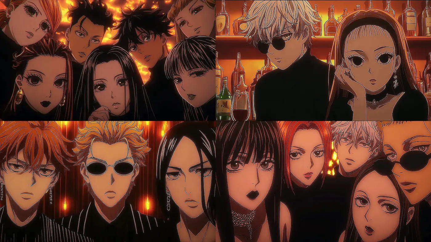 Stylized Group Portraits with Dramatic Lighting - Midjourney sref style