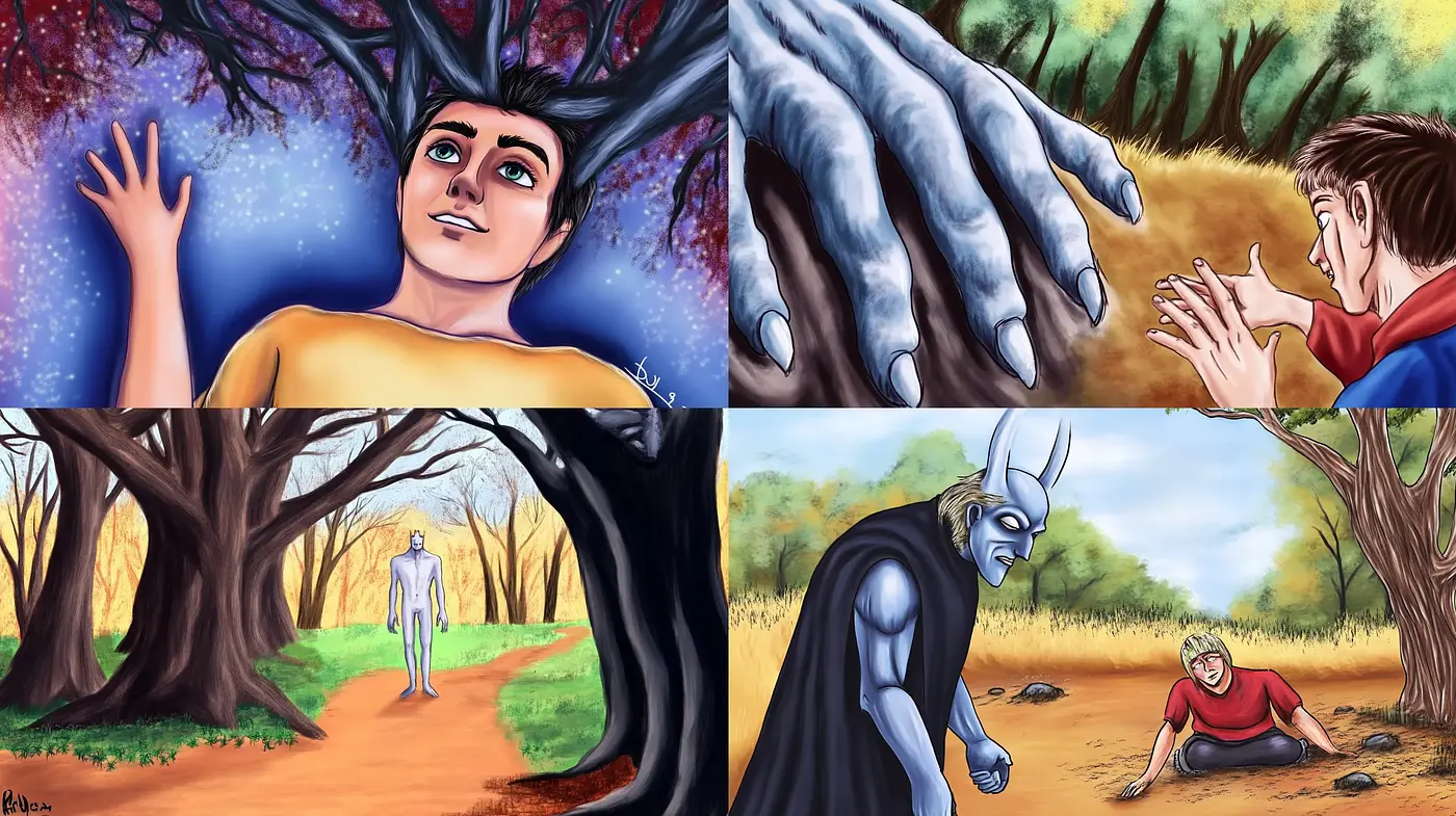 Surreal Ethereal Visions: A Fantastical Fusion of Comic Book Artistry and Mystical Hues - Midjourney sref style