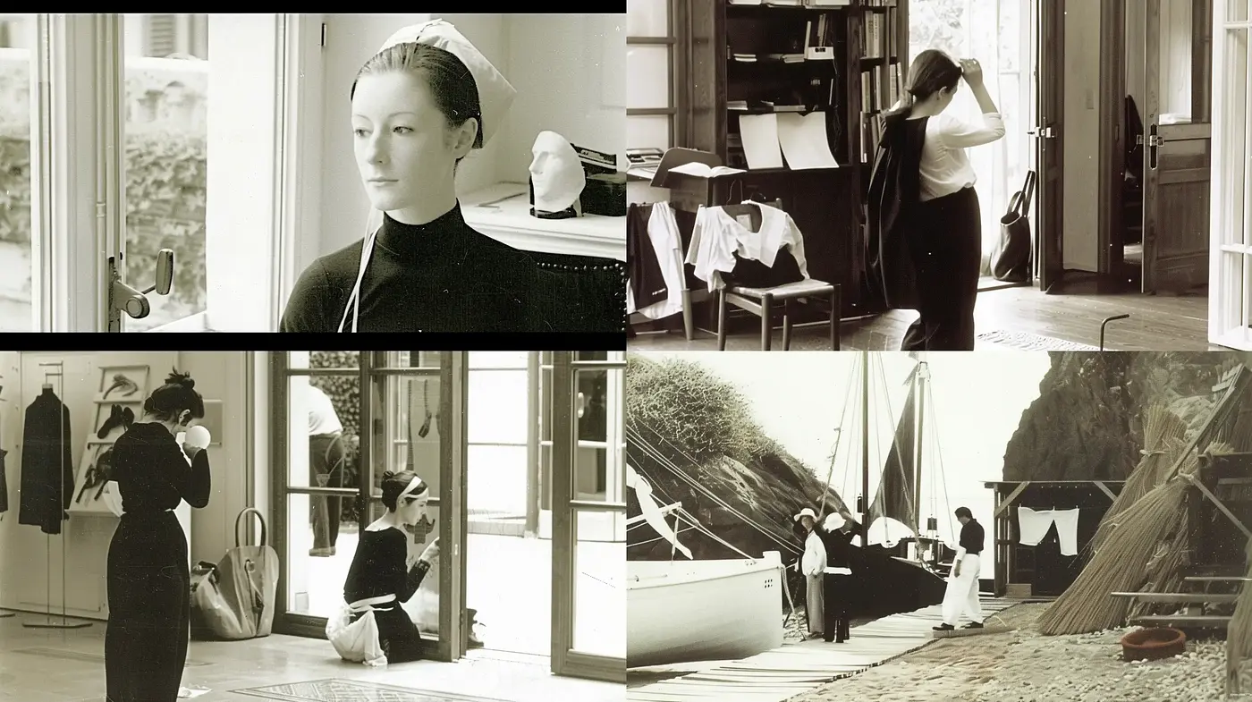 Sepia-Toned Homage to Vintage Photography and Cinematography - Midjourney sref style