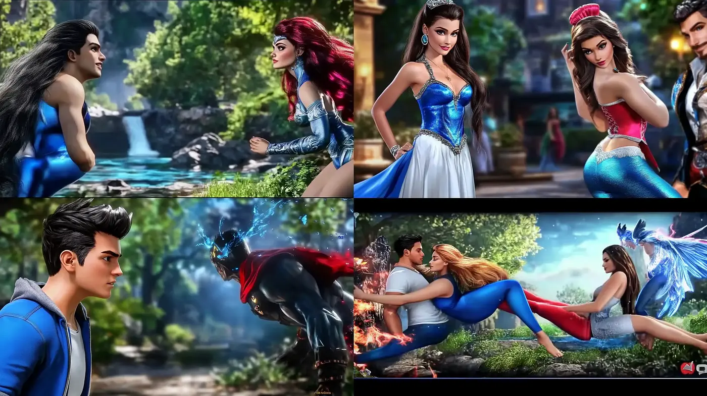 Fantasy-infused Hyper-Realistic Digital Art Series - Midjourney sref style
