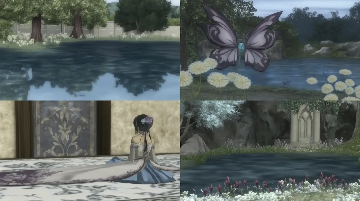 Serene Watercolor Dreamscape - Midjourney sref style