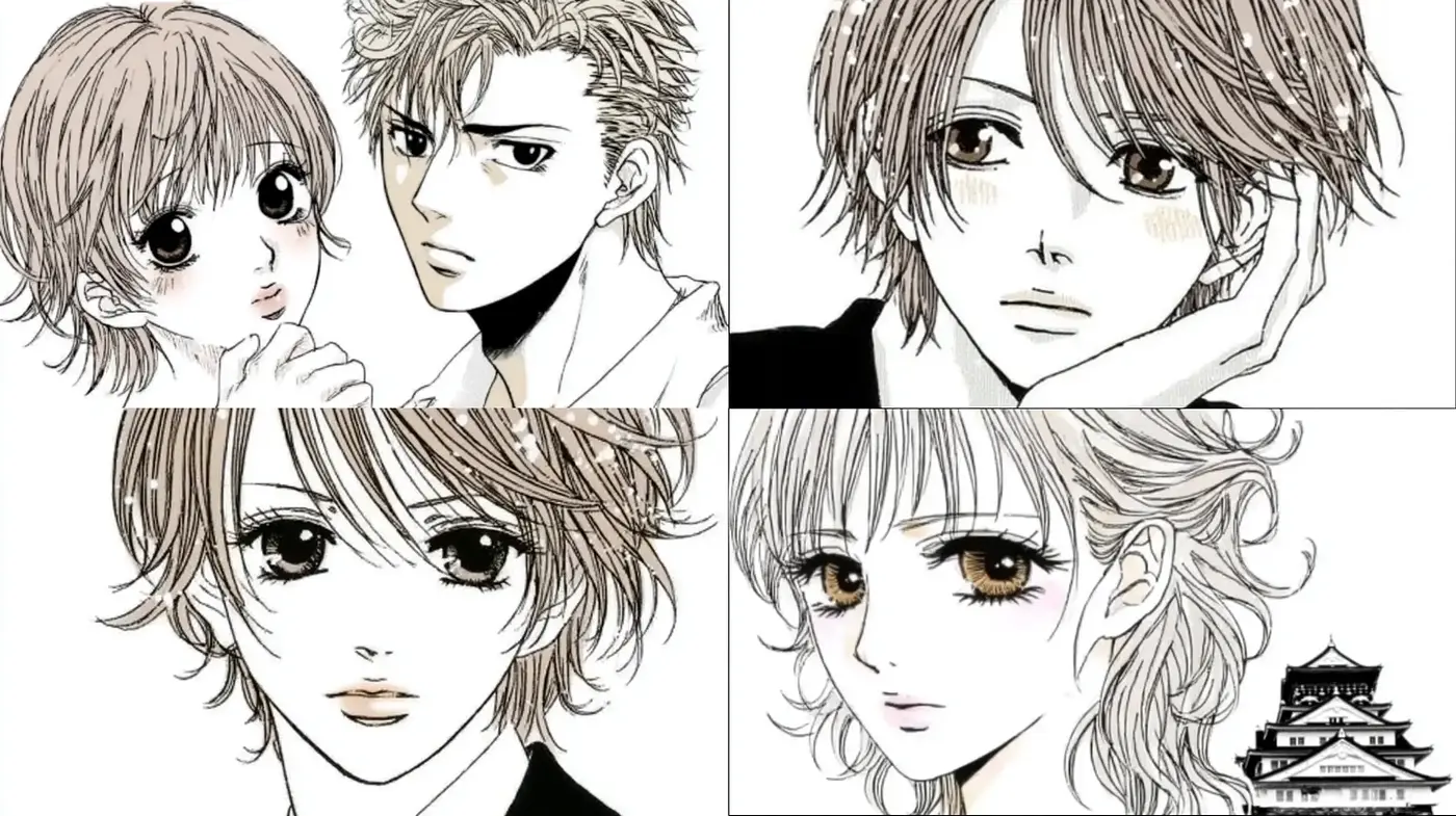 Elegant and Expressive Manga Style with Character-Focused Aesthetic - Midjourney sref style