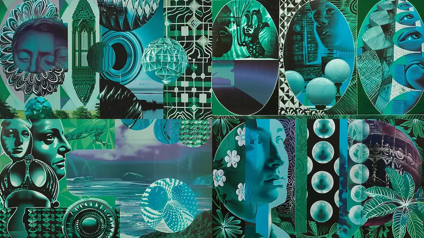 Intricate and Enigmatic Digital Surrealism with a Cohesive Aesthetic - Midjourney sref style