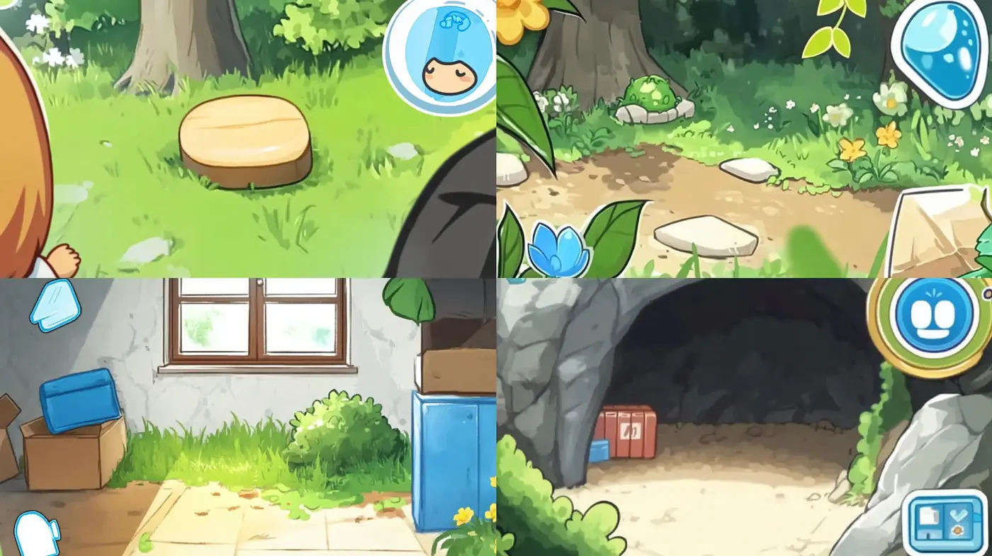 Serene Storybook Countryside: A Harmonious Fusion of Soft Hues and Anime Aesthetics - Midjourney sref style