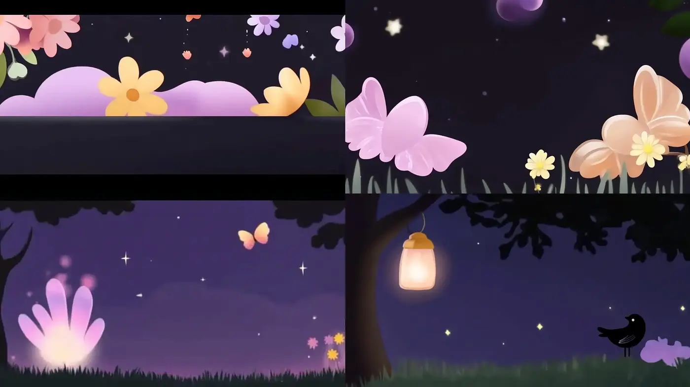 Serenity in Twilight Hues: A Harmonious Blend of Nature and Nightfall - Midjourney sref style