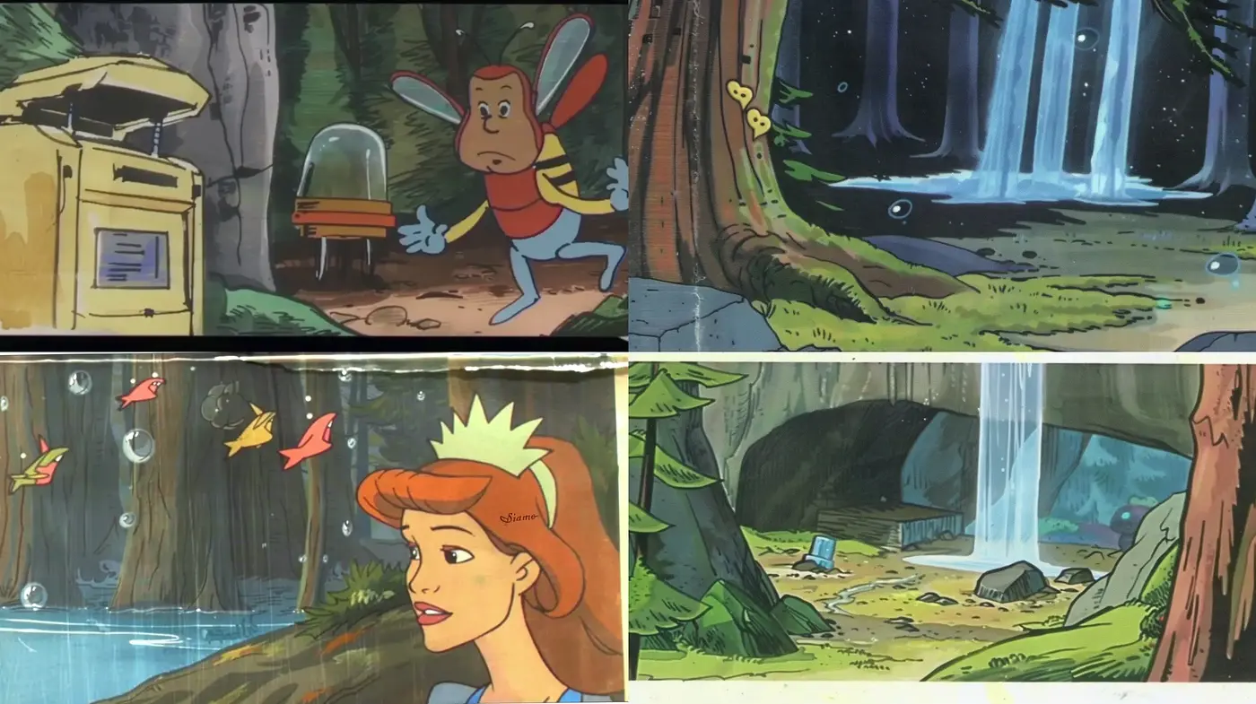Enchanted Forest Chronicles: Whimsical Animated Sceneries - Midjourney sref style