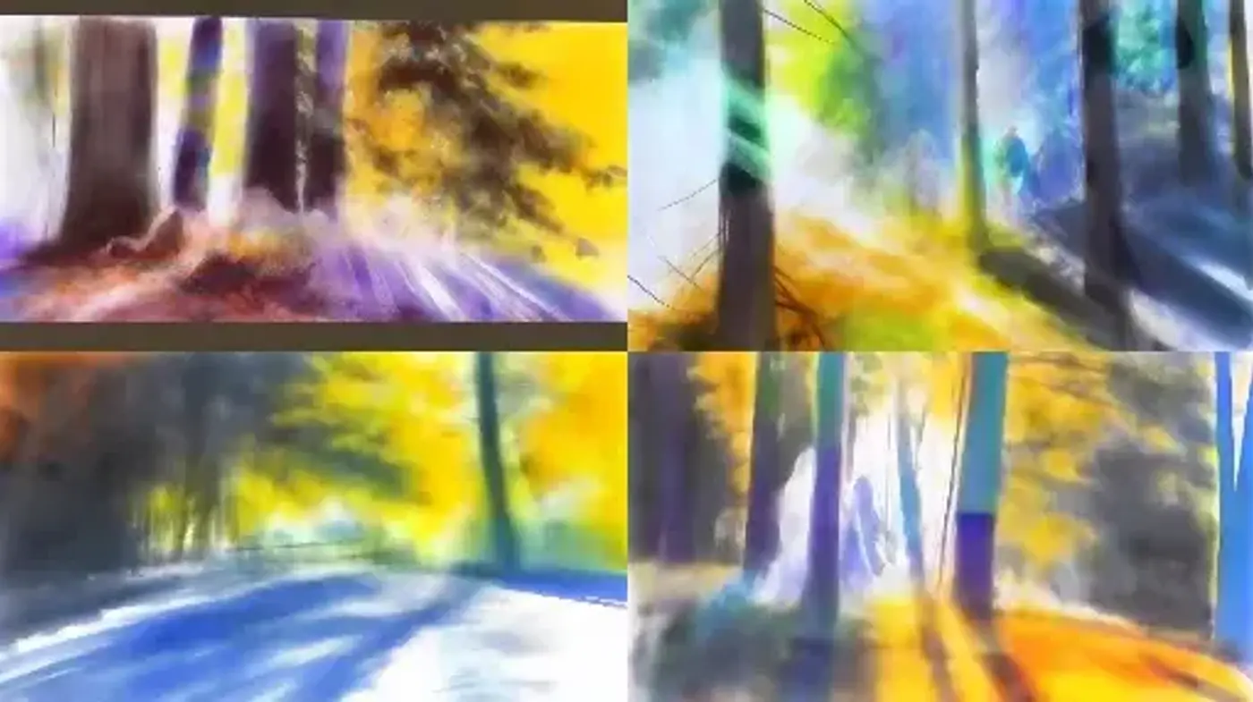 Luminous Impressionist Dreamscapes with Ethereal Brushwork - Midjourney sref style