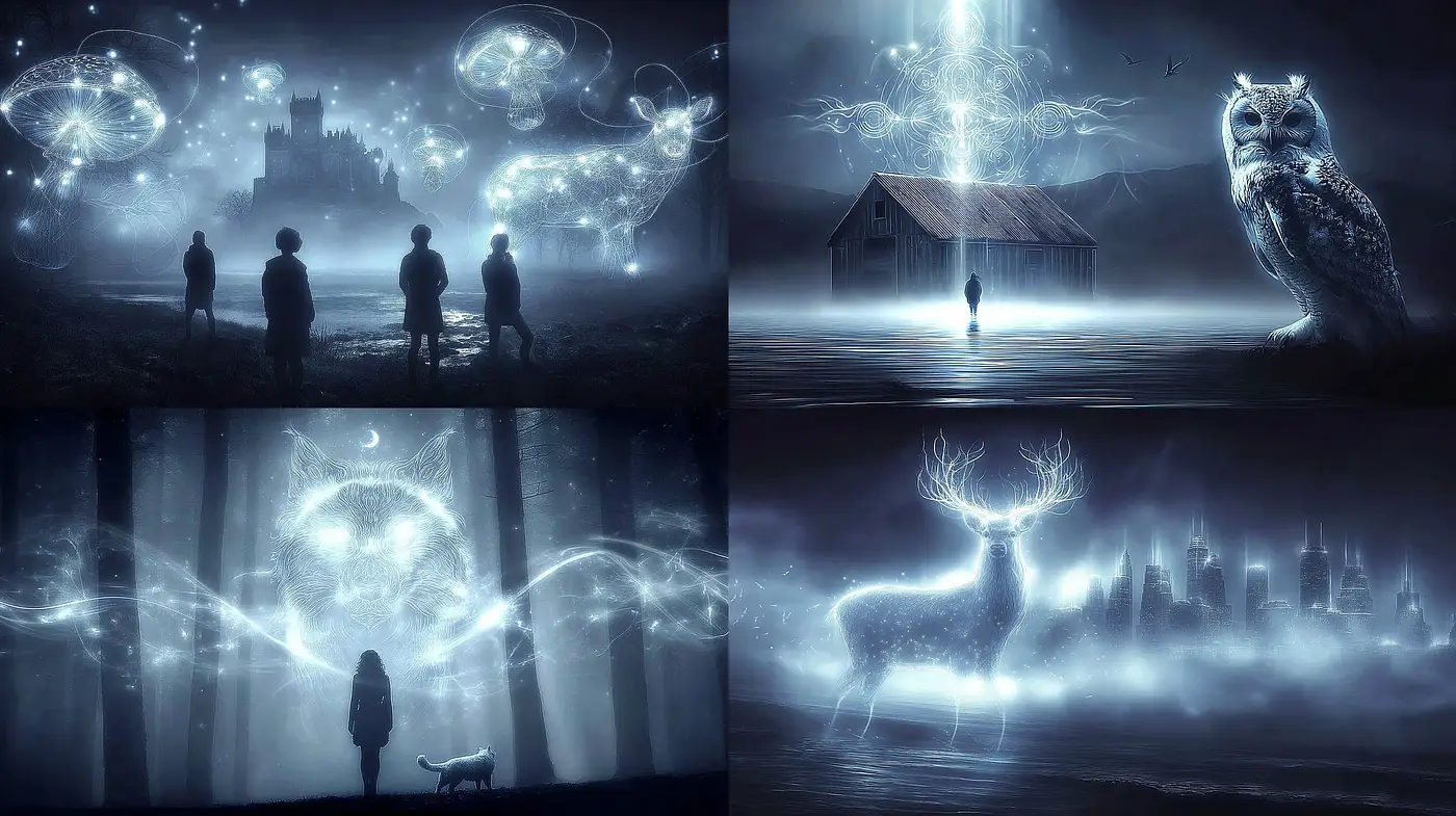 Dreamlike Surrealism with Ethereal Qualities - Midjourney sref style