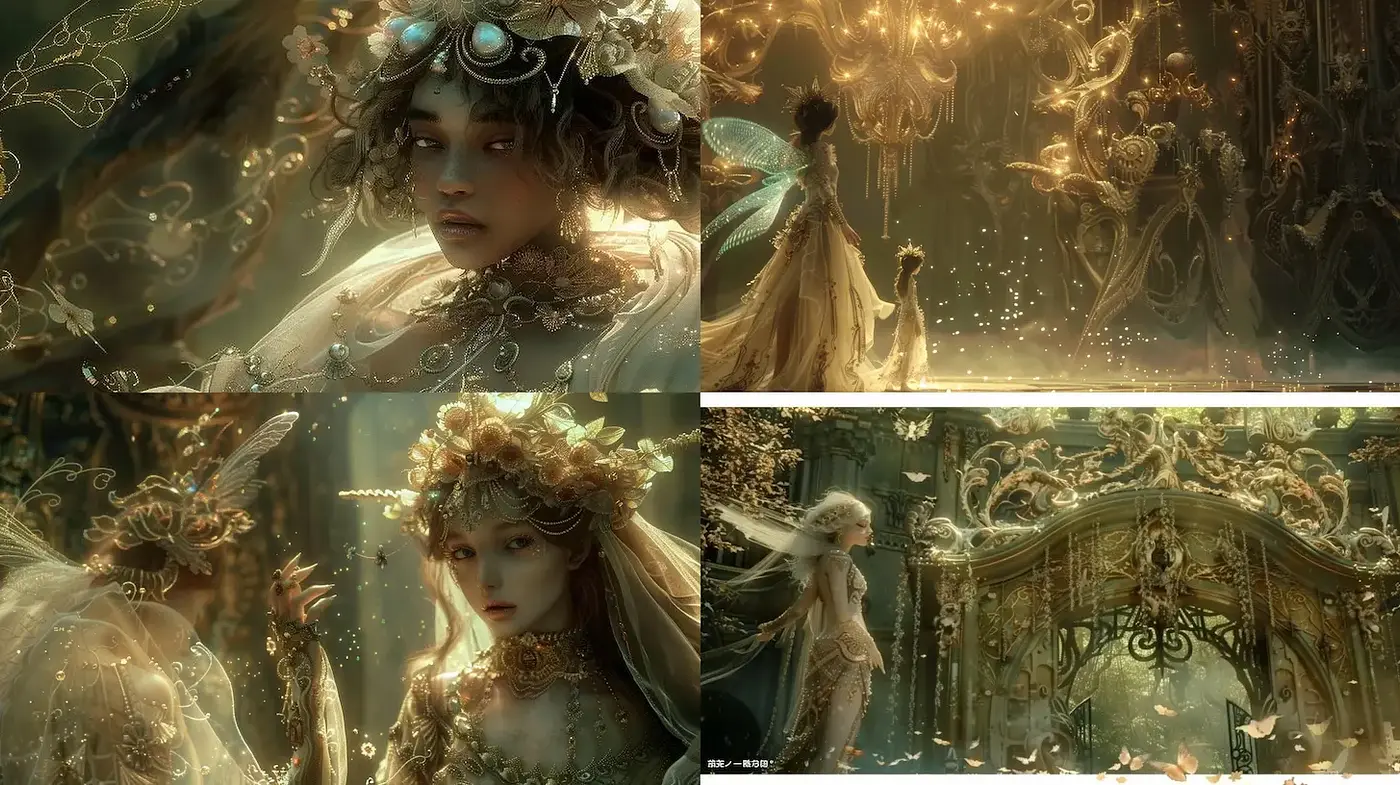 Ethereal Fantasy with Intricate Details and Soft Lighting - Midjourney sref style