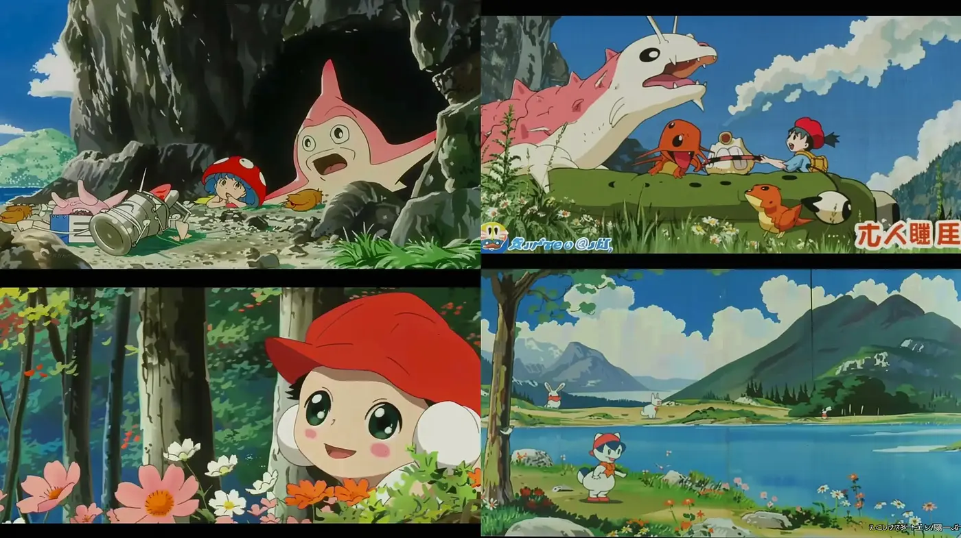 Harmonious Anime-Inspired Landscapes and Characters - Midjourney sref style