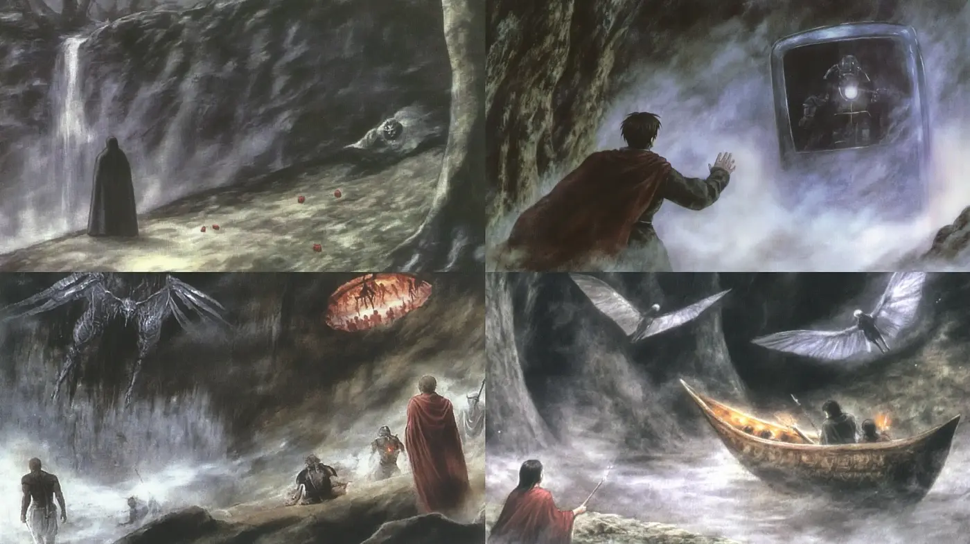 Ethereal Mist and Antique Sepia: Dreamlike Visions through a Muted Palette - Midjourney sref style