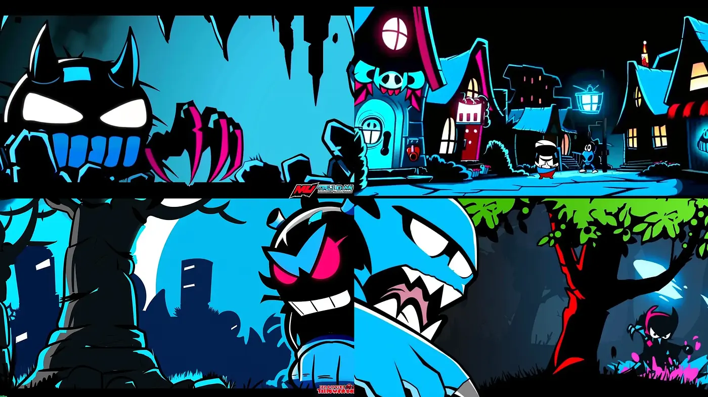 Neon-Noir Comic Book Panache - Midjourney sref style