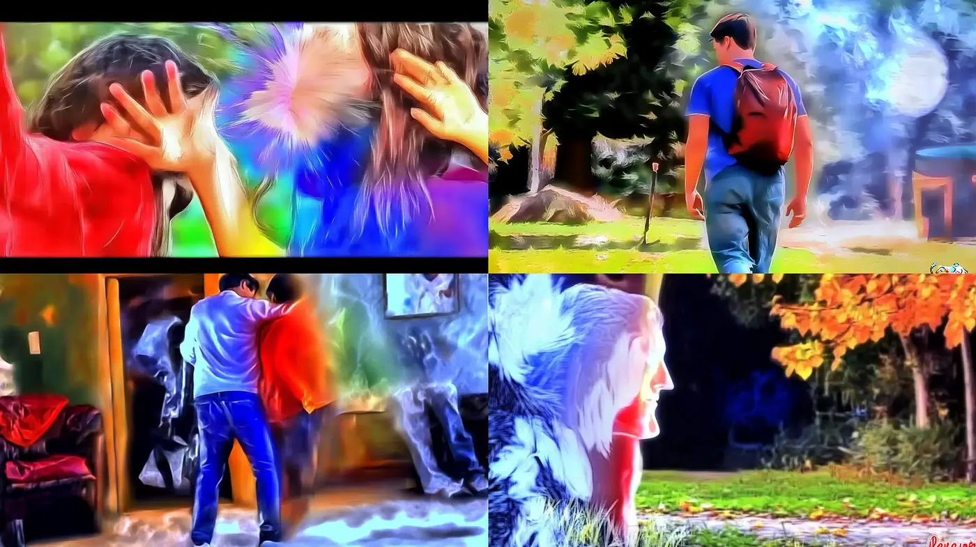 Vibrant and Whimsical Cinematic Dreamscapes - Midjourney sref style