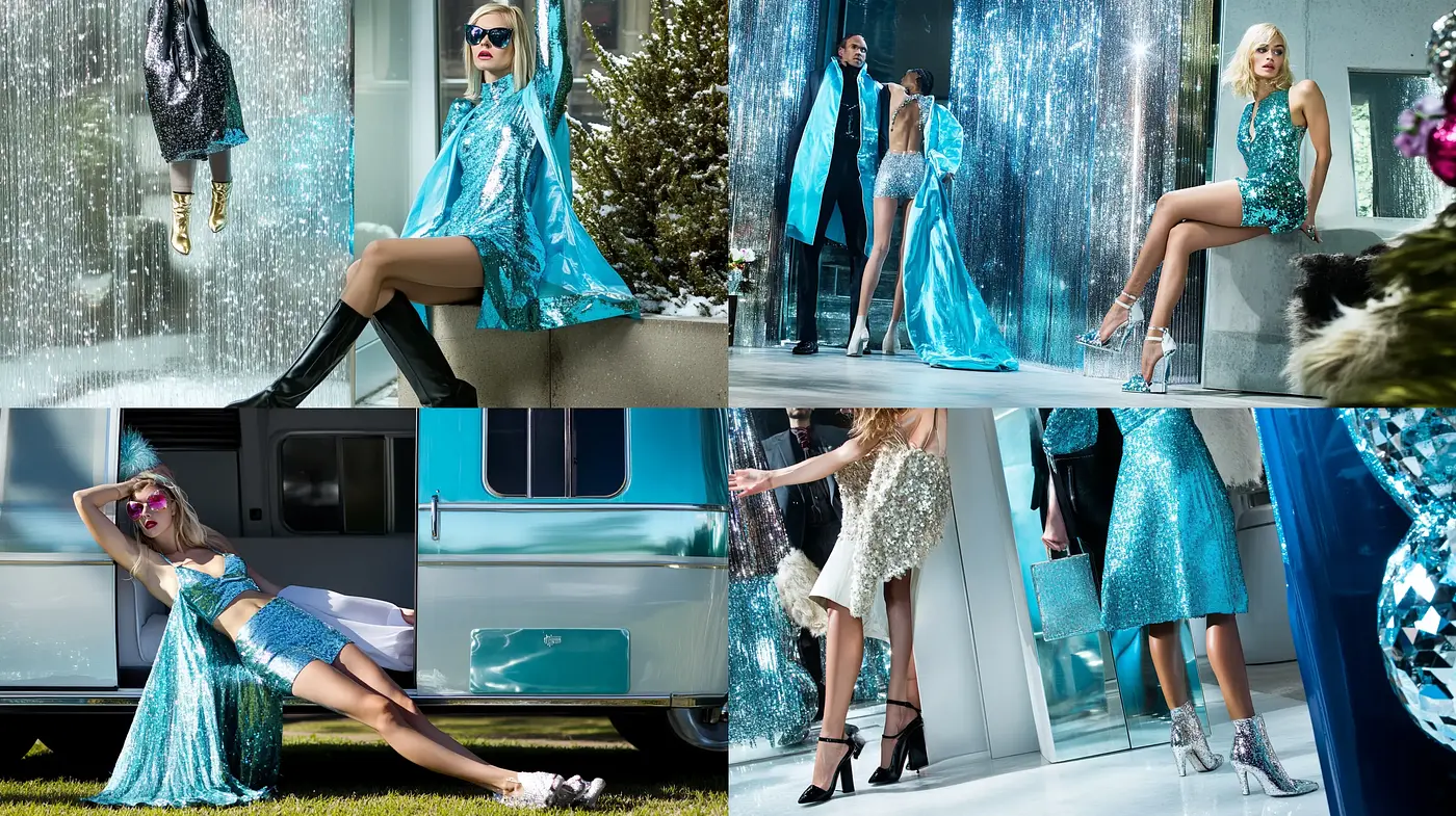 Glamorous High Fashion Photorealism with a Cinematic Edge - Midjourney sref style