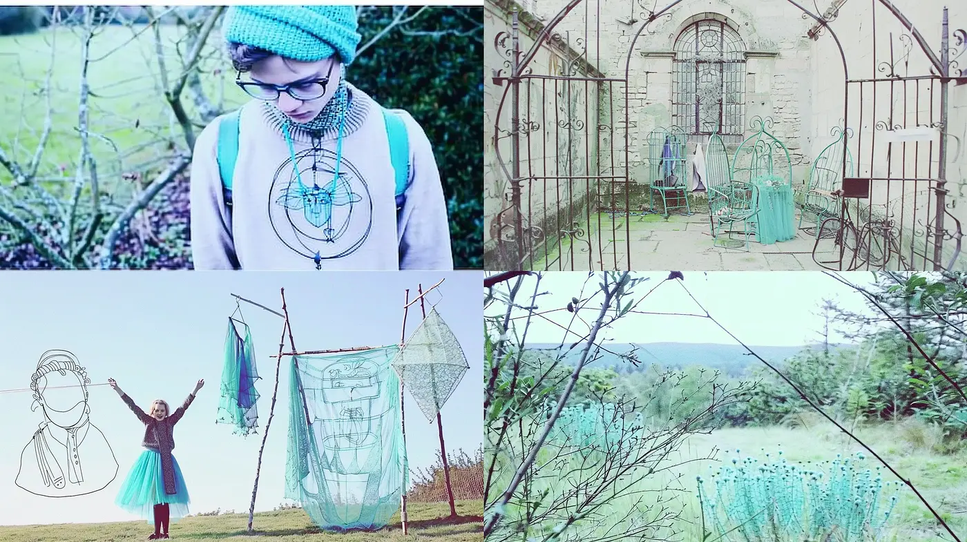Ethereal Pastel Dreamscape with a Whimsical Touch - Midjourney sref style