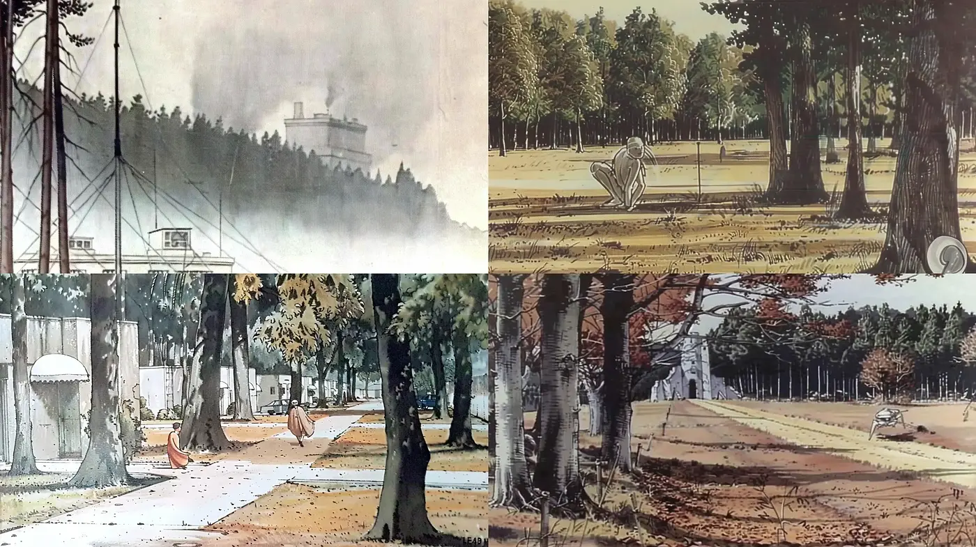 Ethereal Pastoral Impressions with a Subtle Blend of Sepia and Verdancy - Midjourney sref style