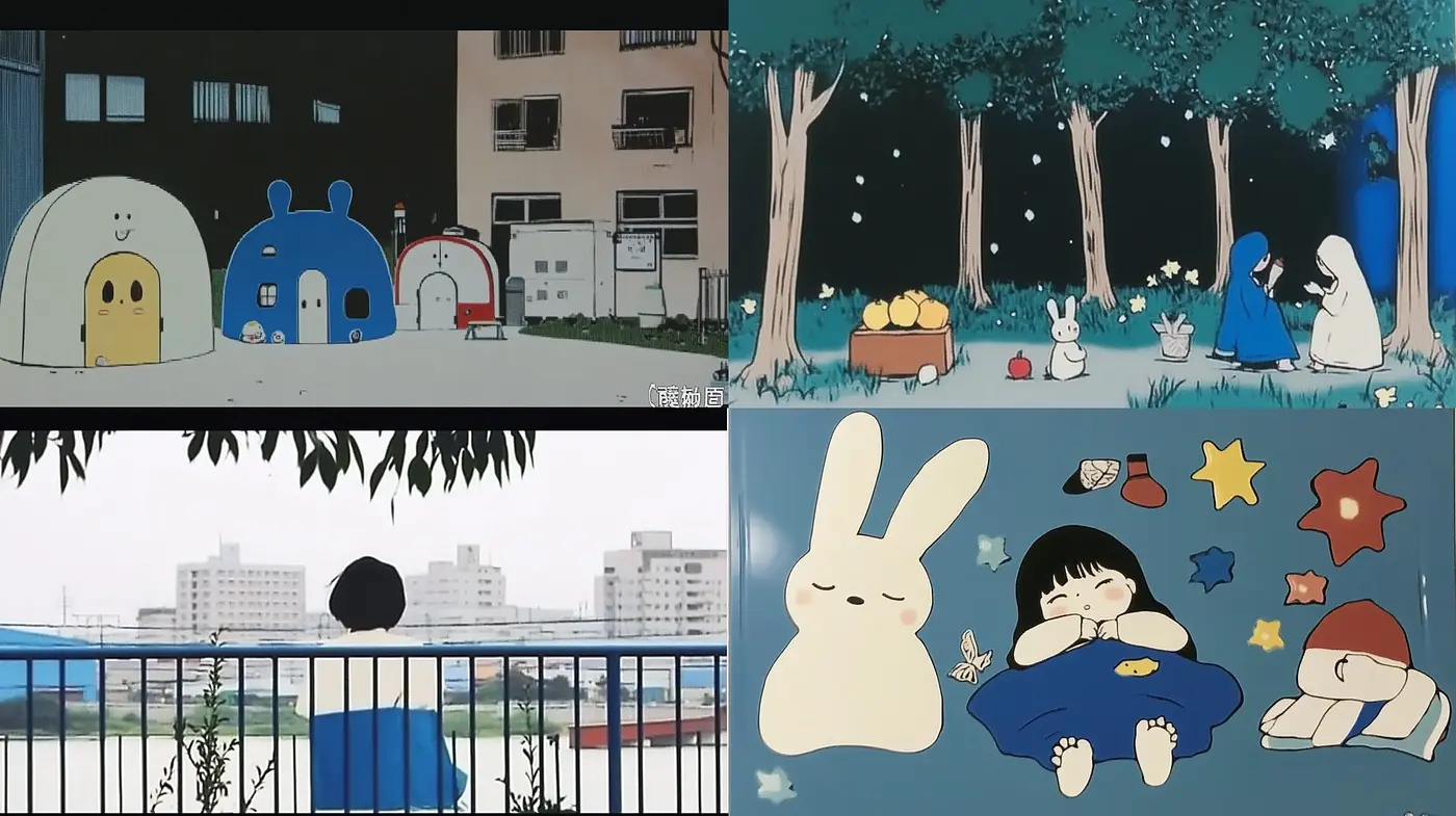 Dreamlike Whimsy in Stylized Animation - Midjourney sref style