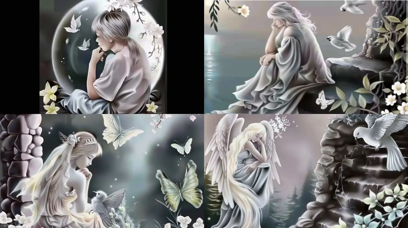 Ethereal Dreamscapes with a Softened Palette - Midjourney sref style