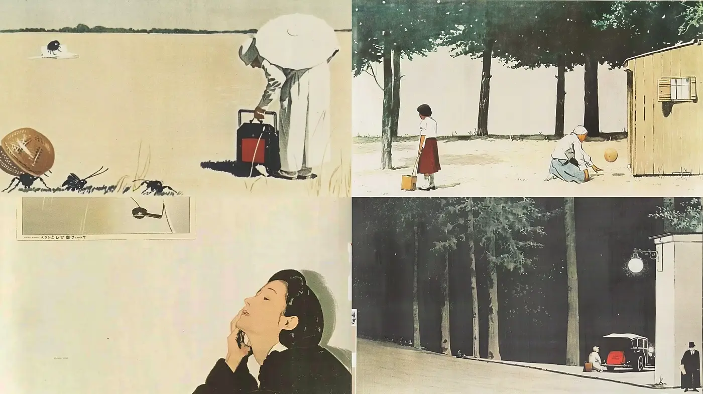 Ethereal Serenity: Homage to Timeless Asian-Influenced Minimalism - Midjourney sref style